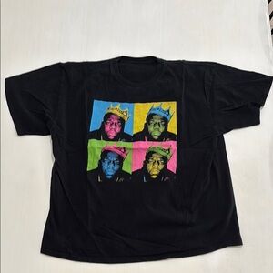 Notorious B.I.G. Black Graphic T-Shirt. Men's XXL. Excellent condition. Legend!